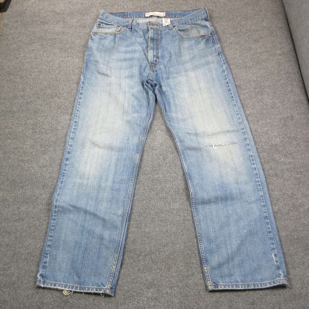Levis 559 Relaxed Straight Jeans Mens 38x32 Blue Light Wash Y2K Skater Denim
